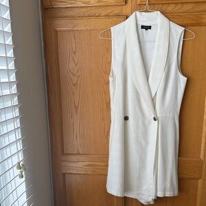 1. State Cream Sleeveless Vest